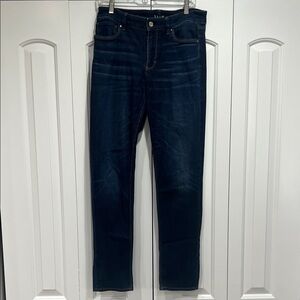 White House Black Market Women's Dark Blue Slim Jeans
